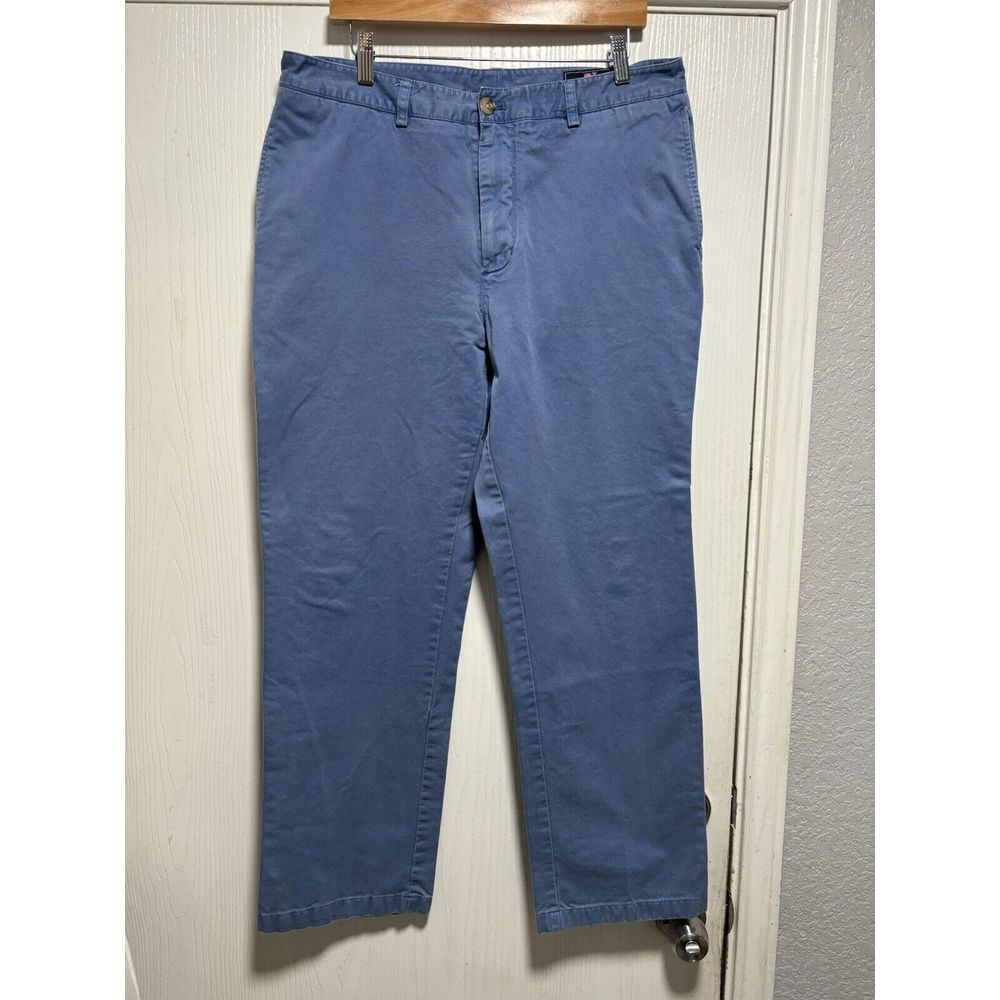 Vineyard Vines by Shep‎ & Ian, Blue Chino Mens Size 35 X 30